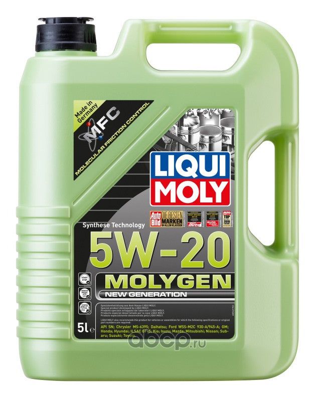 Molygen New Generation 5W20 5L