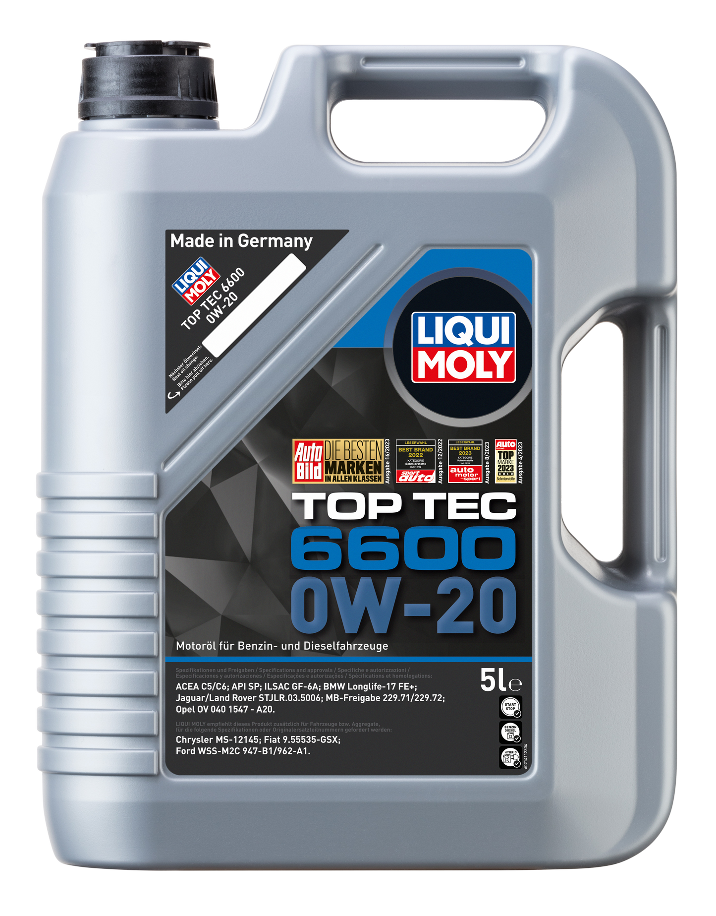 Top Tec 6600 0W20 5L