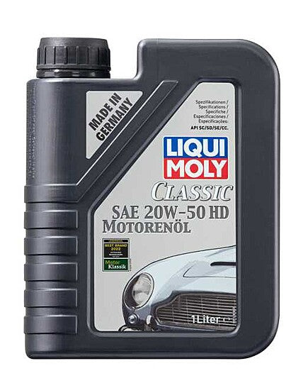 Classic Motoroil SAE 20w50 HD 1L
