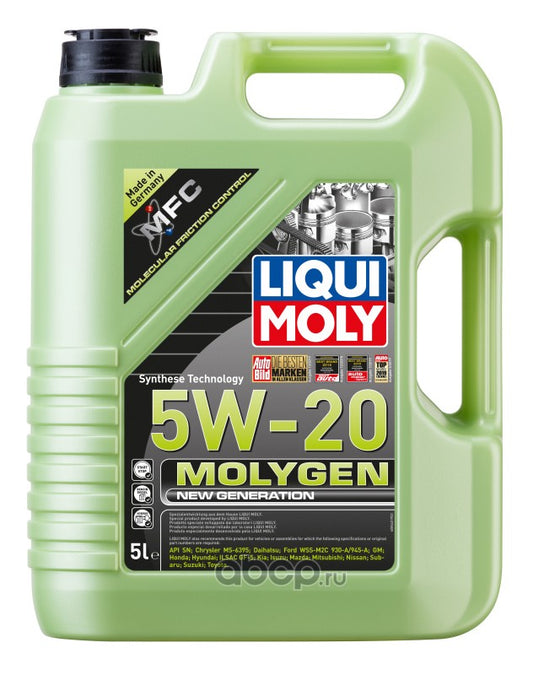 Molygen New Generation 5W20 5L