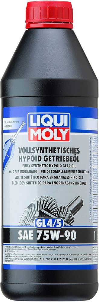 Fully Synthetic Hypoid Oil GL4/5 75W90